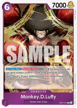 [Single] OP07-073 Monkey.D.Luffy
