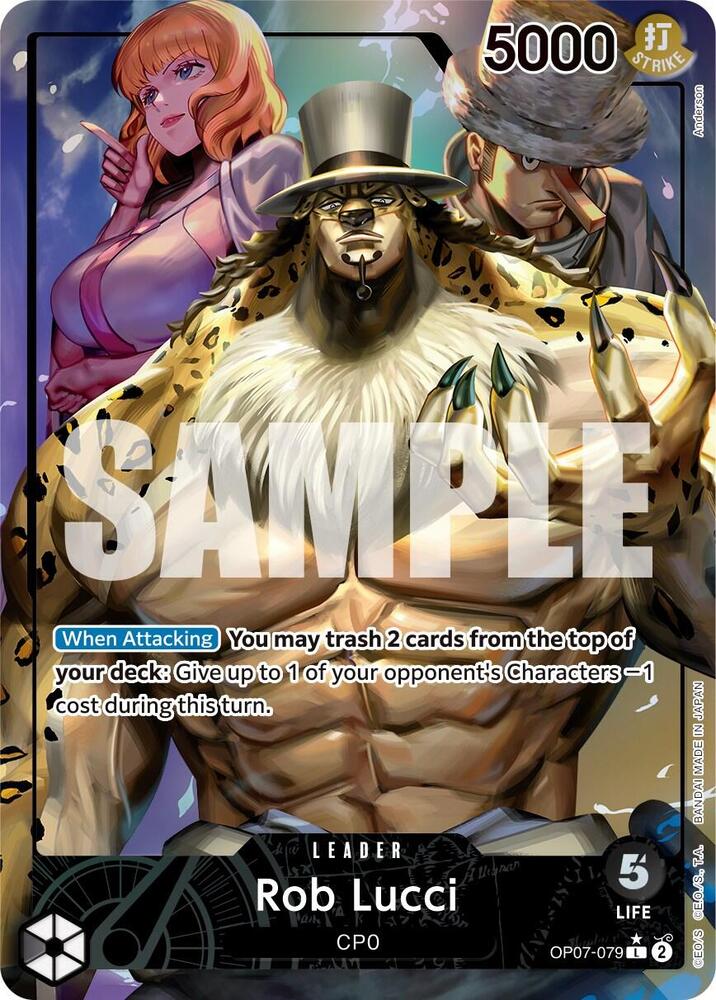 [Single] OP07-079 Rob Lucci AA