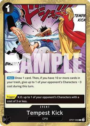 [Single] OP07-096 Tempest Kick