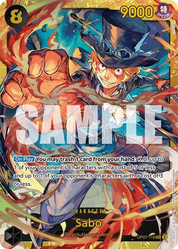 [Single] OP07-118 Sabo