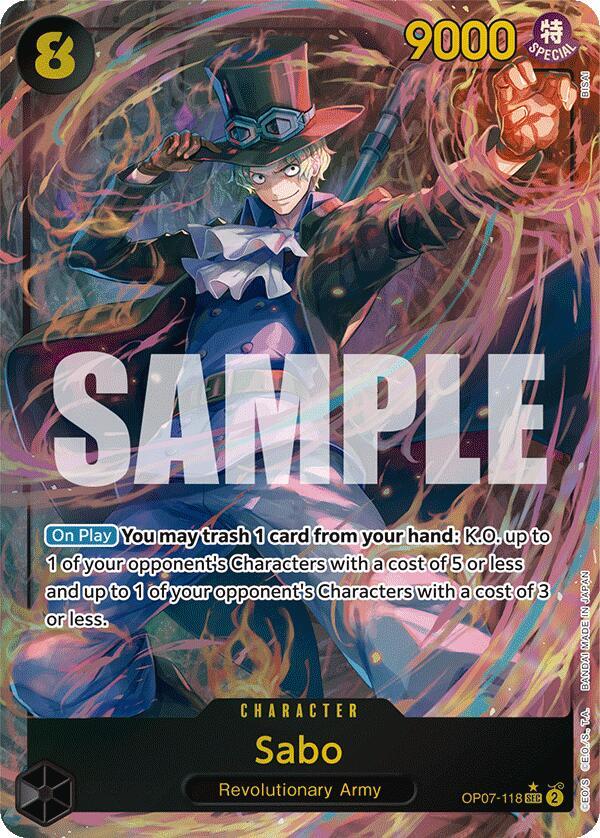 [Single] OP07-118 Sabo AA