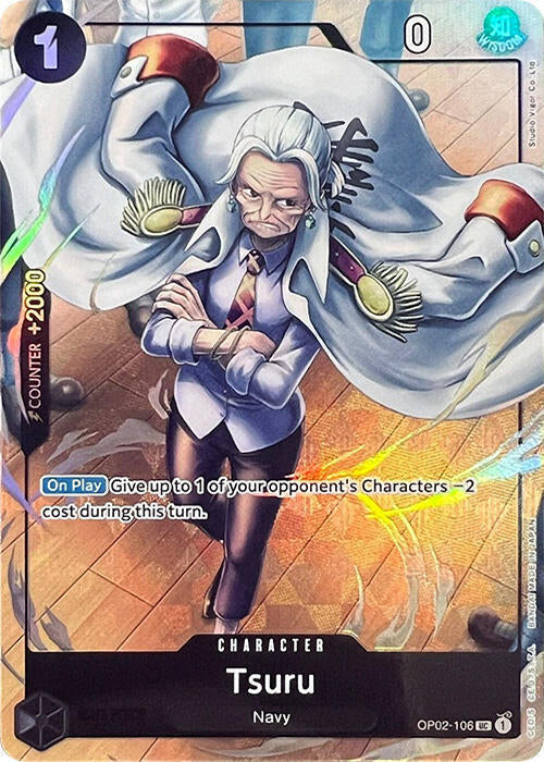 [Single] OP02-106 Tsuru (Premium card collection)