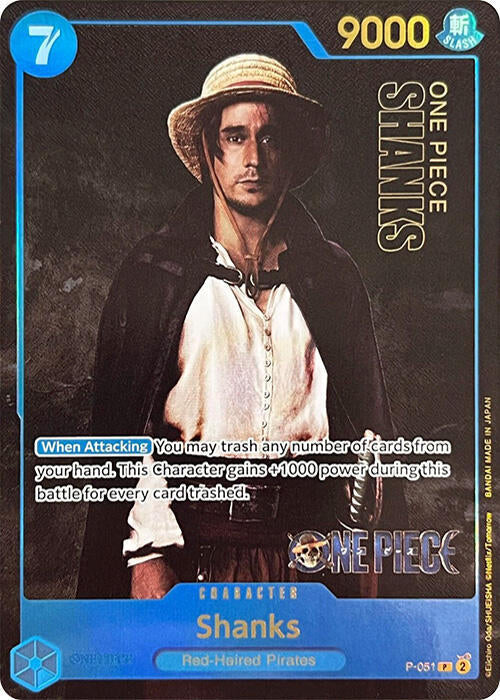 [Single] P-051 Shanks (Premium Card Collection -Live Action Edition-)