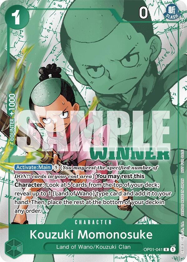 [Single] OP01-041 Kouzuki Momonosuke Winner
