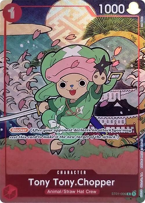 [Single] ST01-006 Tony Tony.Chopper (English Version 1st Anniversary Set)