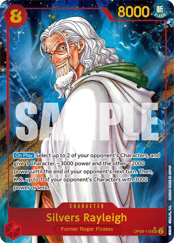 [Single] OP08-118 Silvers Rayleigh AA