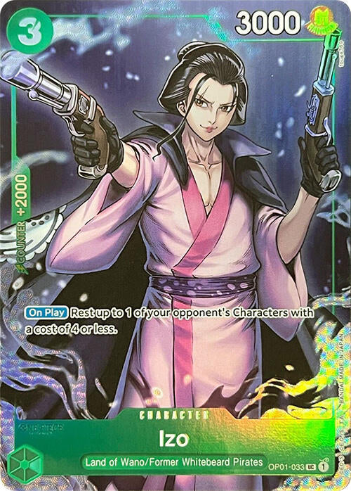 [Single] OP01-033 Izo (Bandai card game fest)