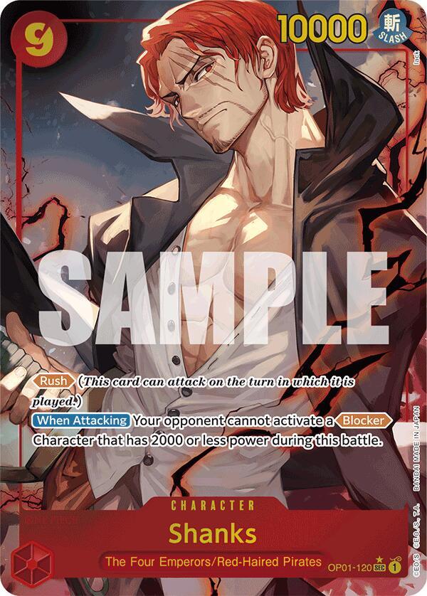 [Single] OP01-120 Shanks (PRB)