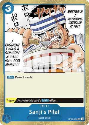 [Single] OP03-056 (PRB01) Sanji's Pilaf (Jolly Roger Foil)