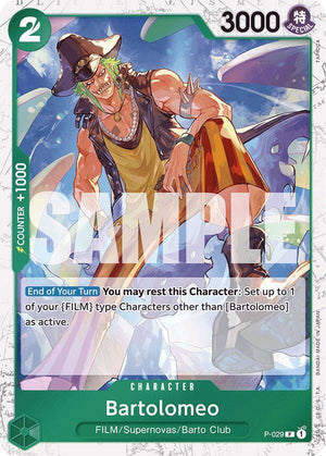 [Single] P-029 (PRB01) Bartolomeo (Jolly Roger Foil)