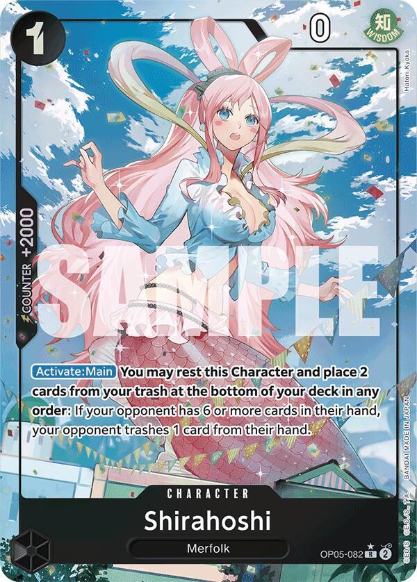 [Single] OP05-082 (PRB01) Shirahoshi (Full Art)