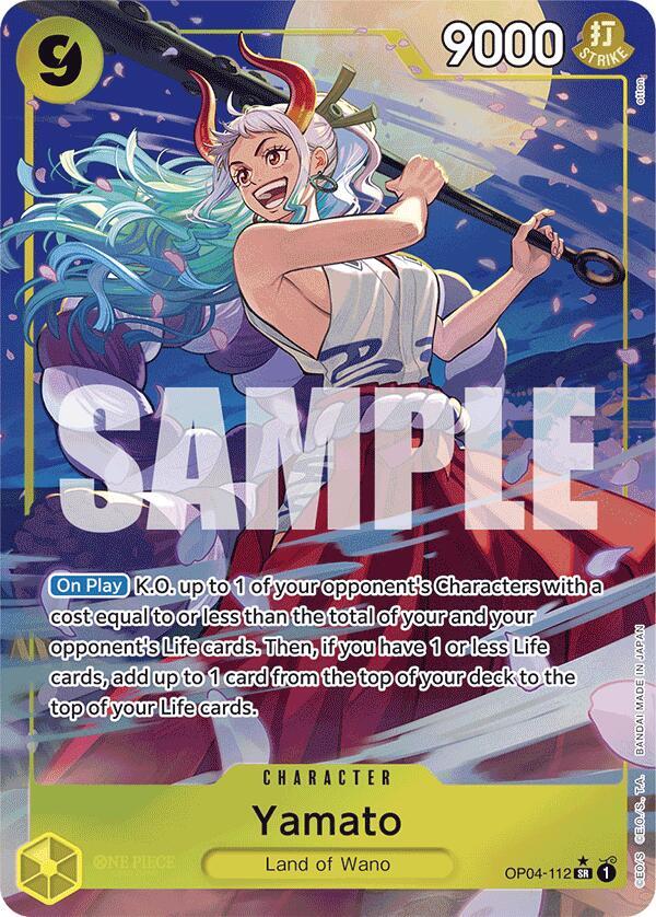 [Single] OP04-112 Yamato AA (PRB01)
