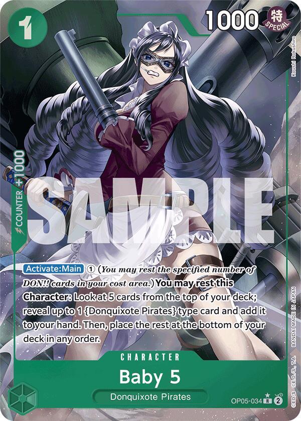 [Single] OP05-034 Baby 5 Full Art (PRB01)