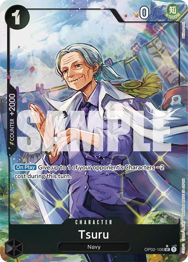 [Single] OP02-106 Tsuru (Full art)