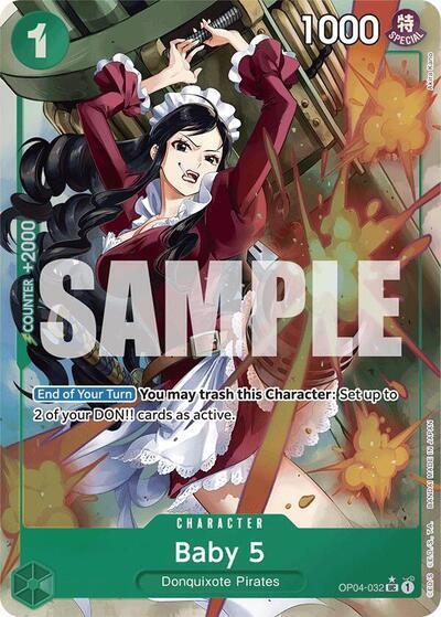 [Single] OP04-032  Baby 5 (Full art) (PRB)