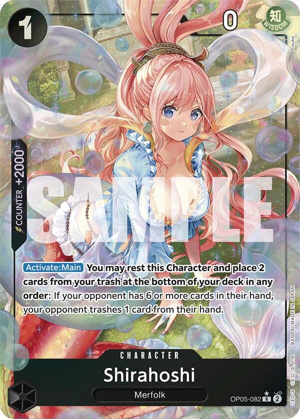 [Single] OP05-082 (PRB01) Shirahoshi (Alternate Art)