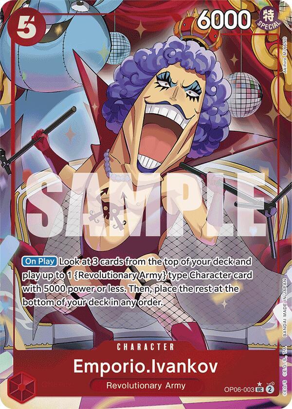 [Single] OP06-003 Emporio.Ivankov Full Art (PRB01)