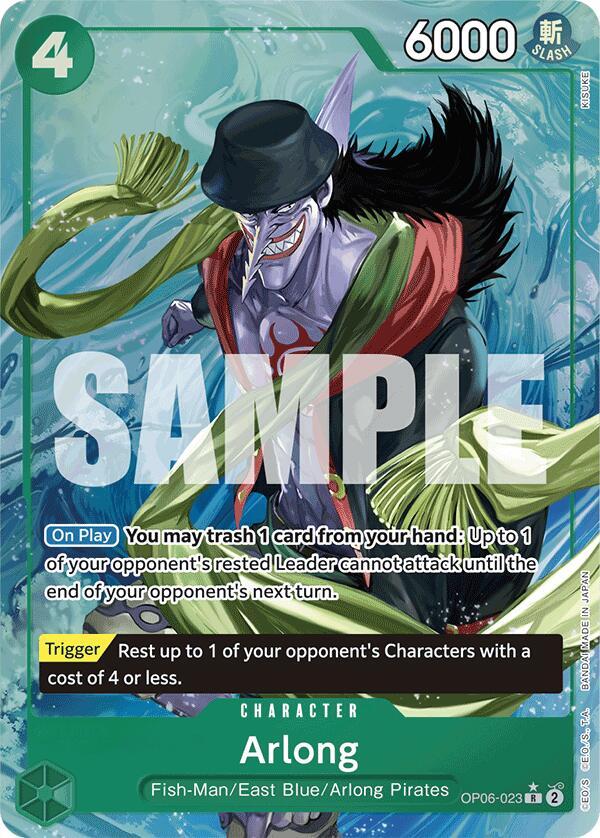 [Single] OP06-023 (PRB01) Arlong AA
