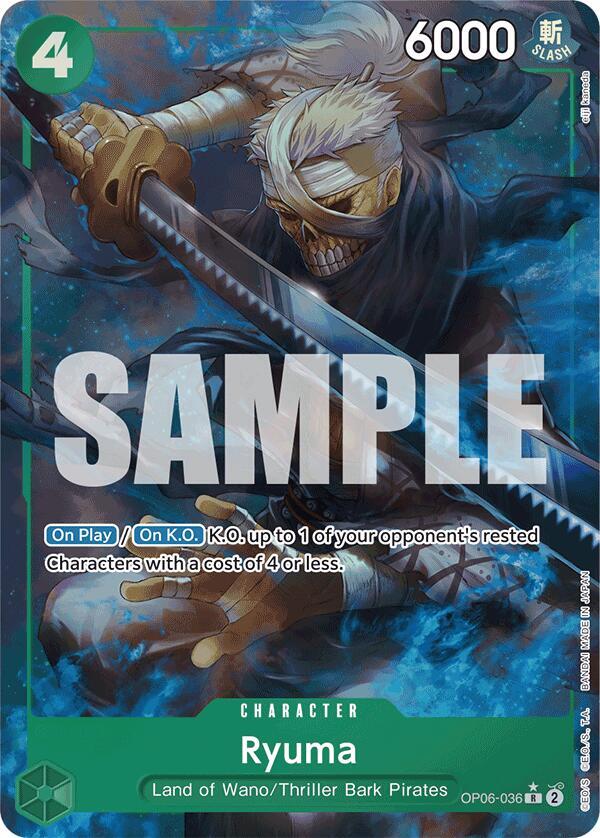 [Single] OP06-036 Ryuma (Full Art)