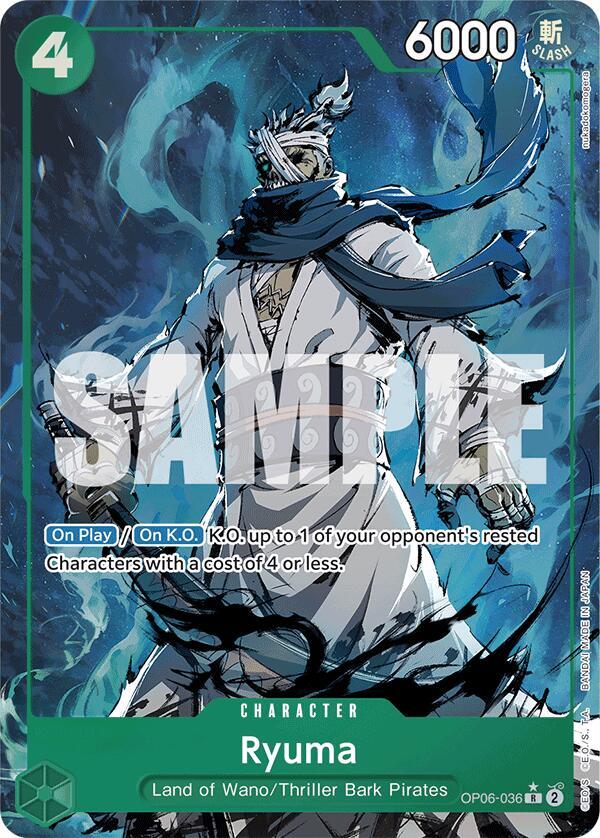 [Single] OP06-036 Ryuma (PRB AA)