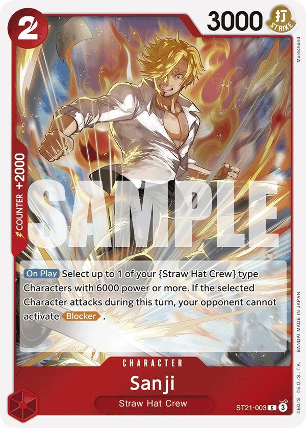 [Single] ST21-003 Sanji