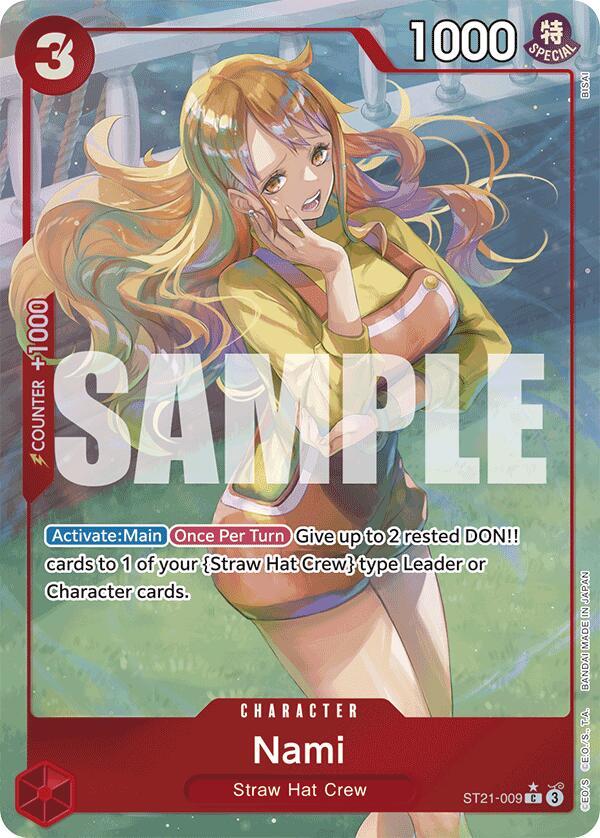 [Single] ST21-009 Nami Full Art