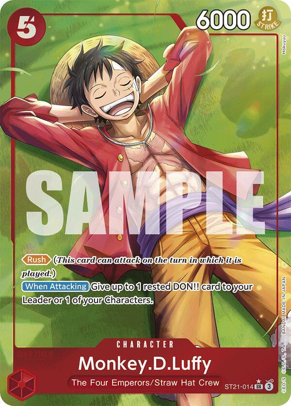 [Single] ST21-014 Monkey.D.Luffy AA