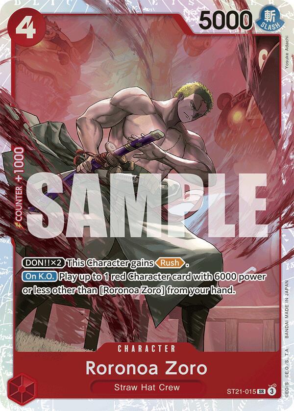 [Single] ST21-015 Roronoa Zoro