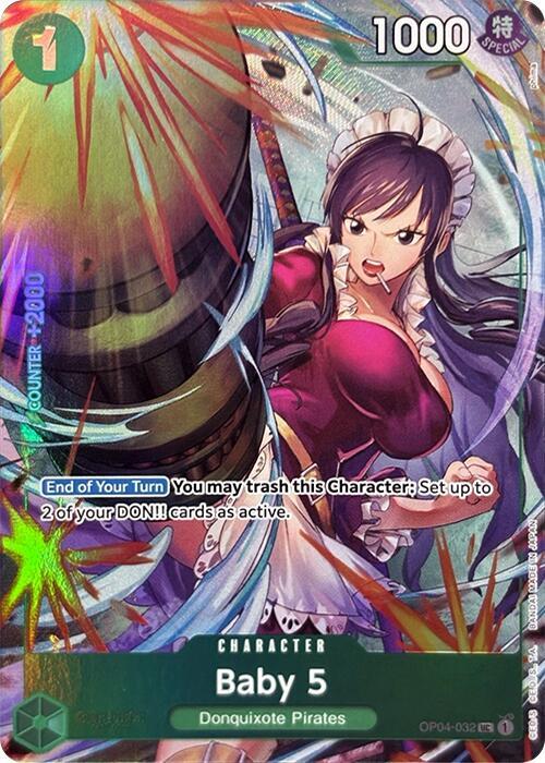 [Single] OP04-032  Baby 5 (Premium Card Collection -Best Selection Vol. 3-)