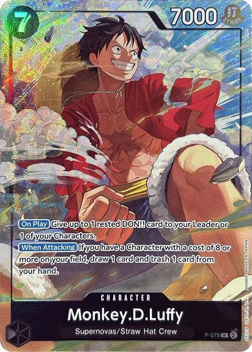 [Single] P-075 Monkey.D.Luffy