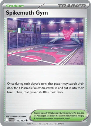 169/182 - Spikemuth Gym (Reverse Holo)