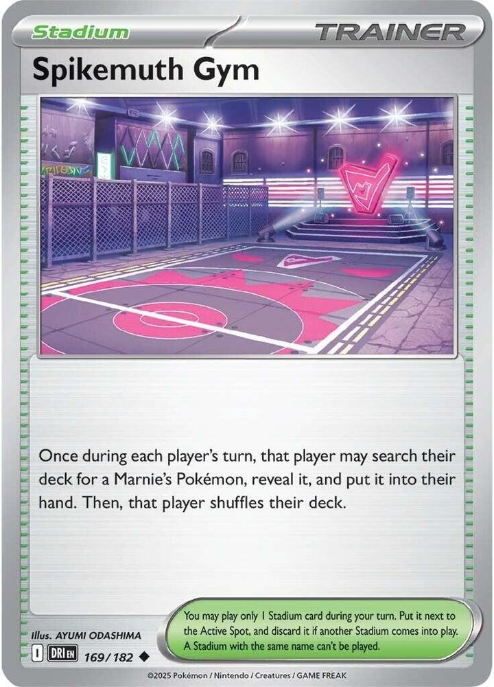 169/182 - Spikemuth Gym (Reverse Holo)