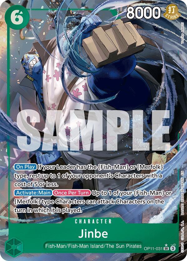 [Single] OP11-031 Jinbe AA