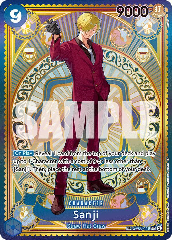 [Single] OP06-119 Sanji (OP11) SP