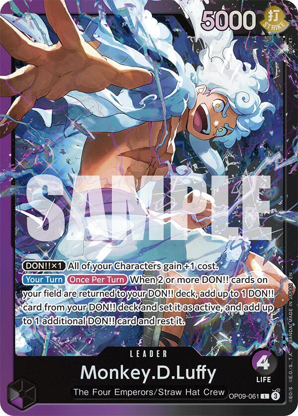 [Single] OP09-061 Monkey.D.Luffy