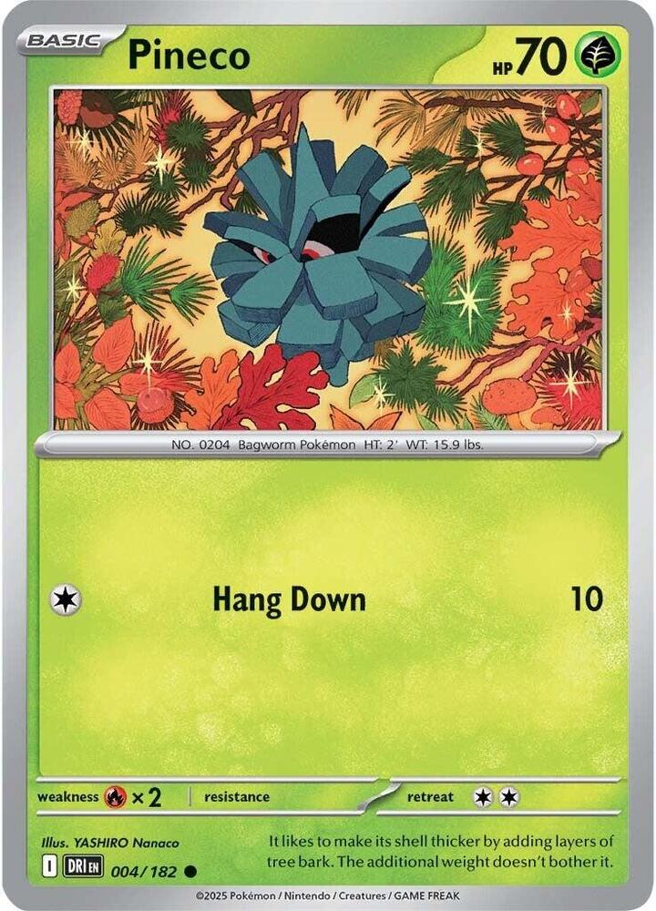 004/182 - Pineco (Reverse Holo)