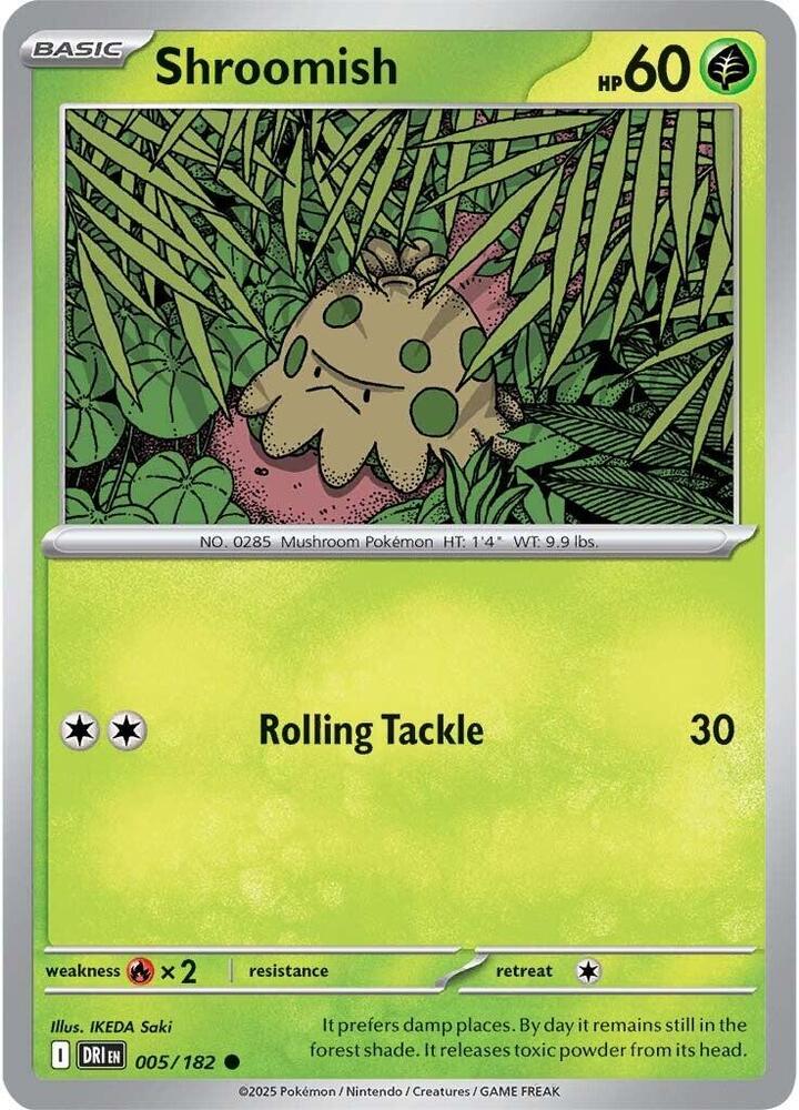 005/182 - Shroomish (Reverse Holo)