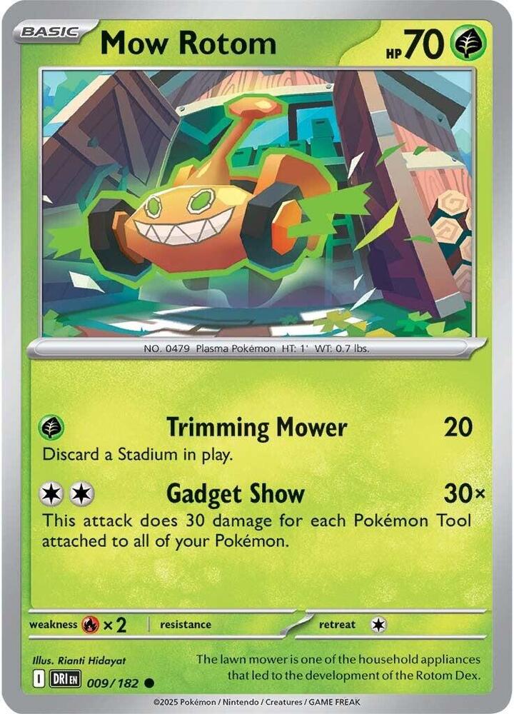 009/182 - Mow Rotom (Reverse Holo)