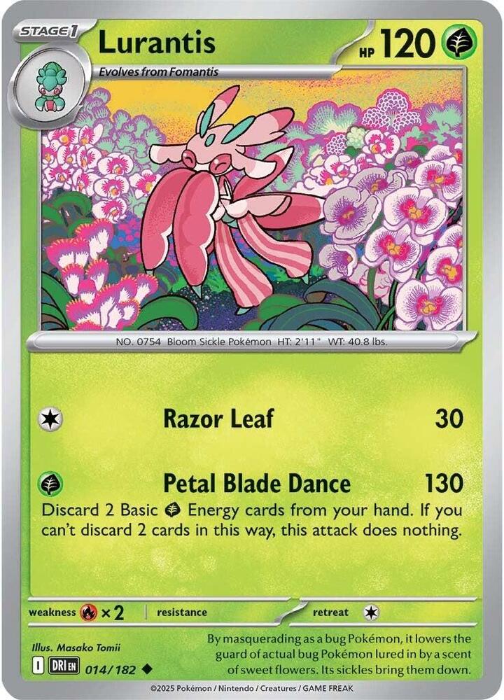 014/182 - Lurantis (Reverse Holo)
