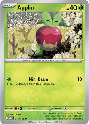 016/182 - Applin (Reverse Holo)