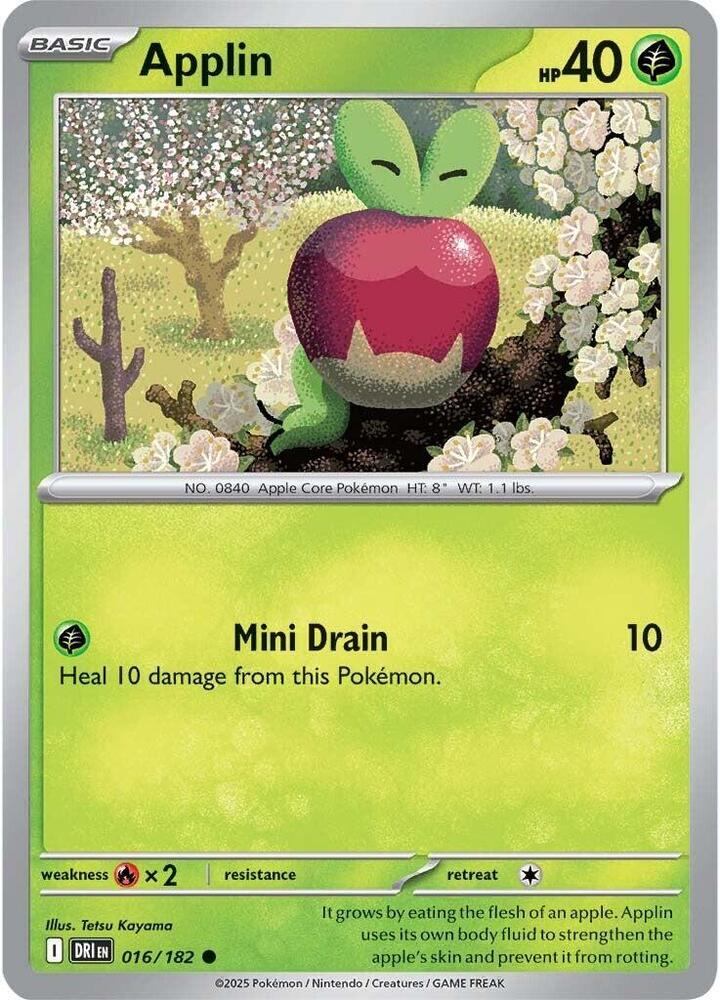 016/182 - Applin (Reverse Holo)