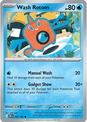 061/182 - Wash Rotom (Reverse Holo)