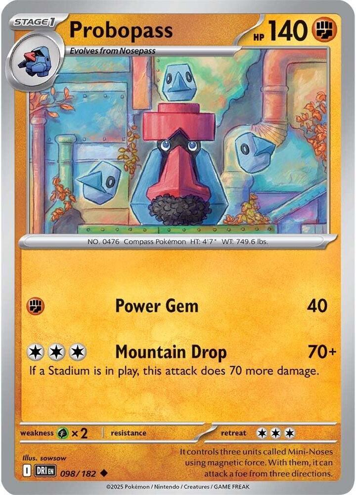 098/182 - Probopass (Reverse Holo)