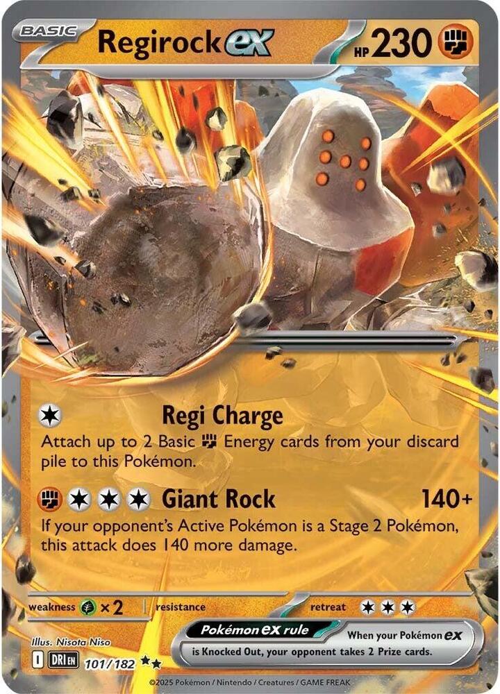 101/182 - Regirock ex