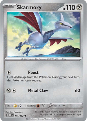 141/182 - Skarmory (Reverse Holo)