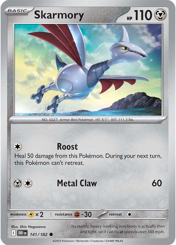 141/182 - Skarmory (Reverse Holo)