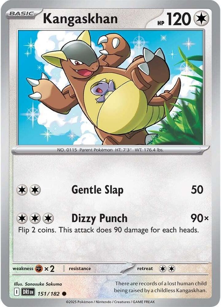 151/182 - Kangaskhan (Reverse Holo)
