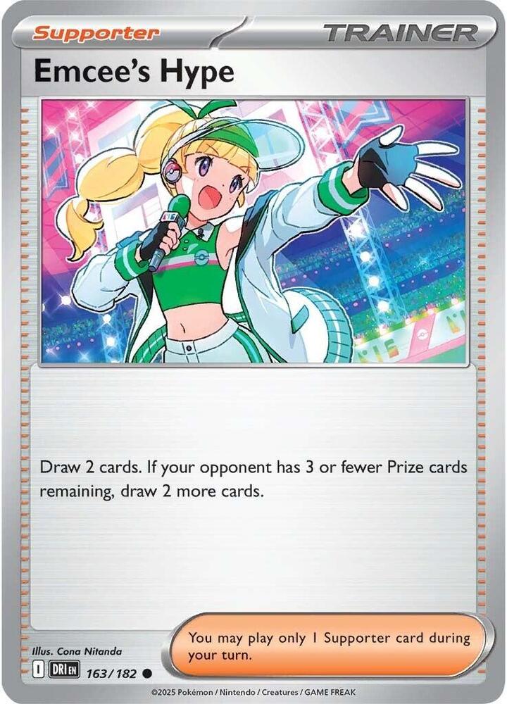 163/182 - Emcee's Hype (Reverse Holo)