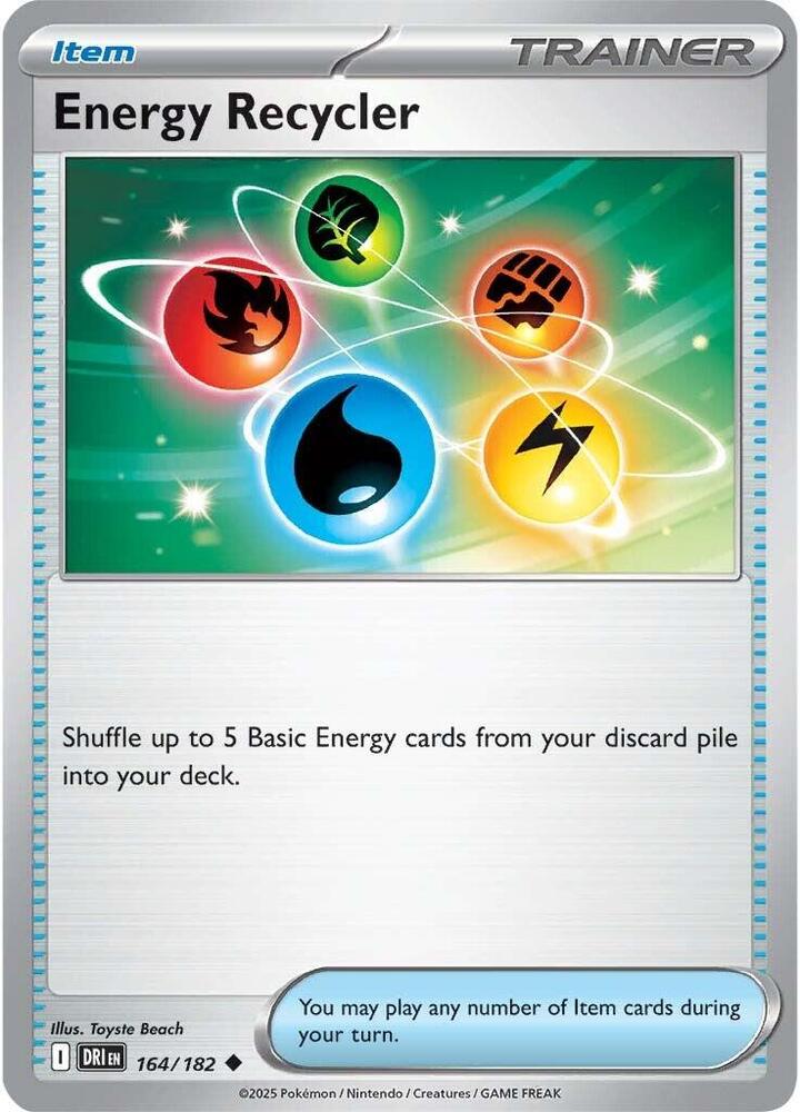 164/182 - Energy Recycler (Reverse Holo)
