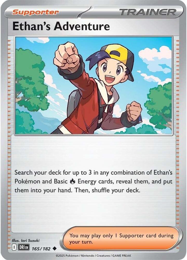165/182 - Ethan's Adventure (Reverse Holo)